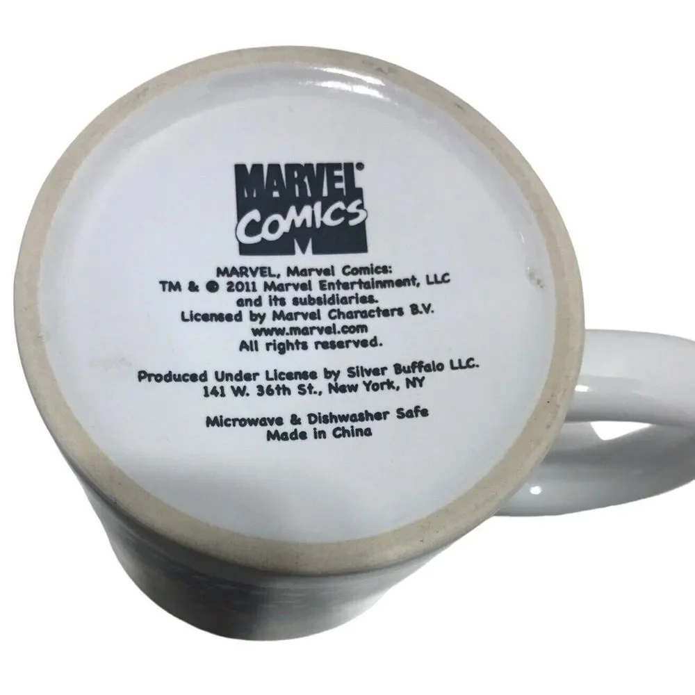 Marvel Comics 2011 Captain America super hero coffee mug tea cup ceramic Disney‎